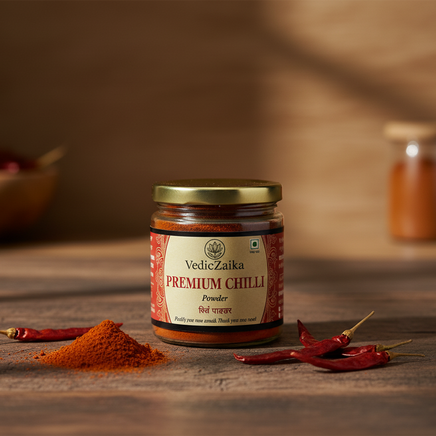 VedicZaika Premiun Chilli Powder( लाल मिर्च )