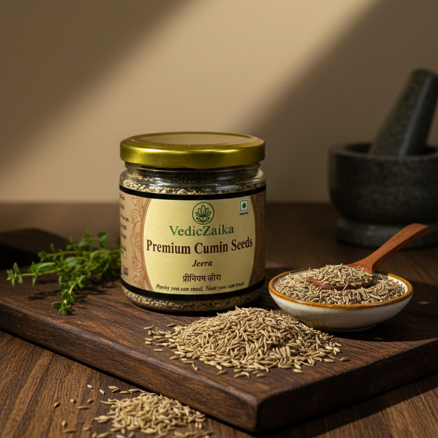 VedicZaika Premium Cumin Seeds ( जीरा )