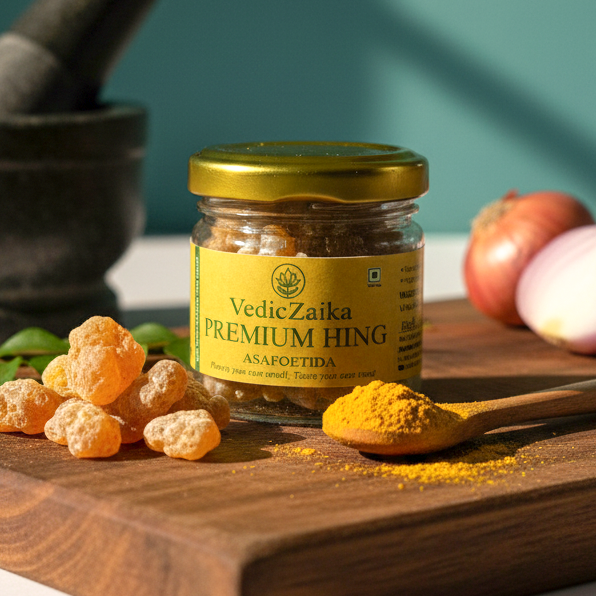 VedicZaika PREMIUM HING ASAFOETIDA.