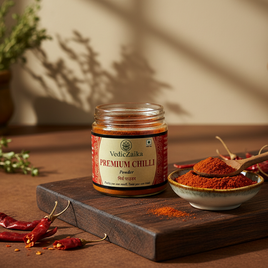 VedicZaika Premiun Chilli Powder( लाल मिर्च )